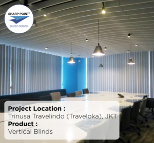 Vertical Blinds: Solusi Modern untuk Jendela Kantor